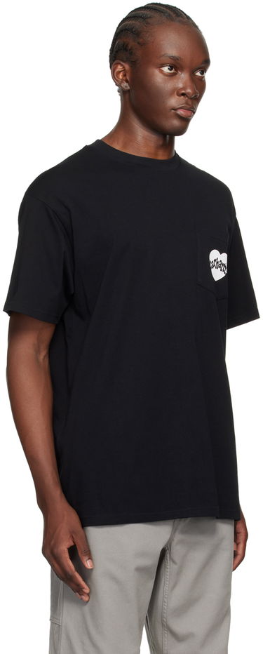 T-shirt Carhartt WIP Amour Pocket T-Shirt Hvid | I033675, 4