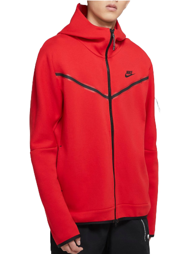 Sweatshirt Nike Sportswear Tech Fleece Hoodie Rød | cu4489-657