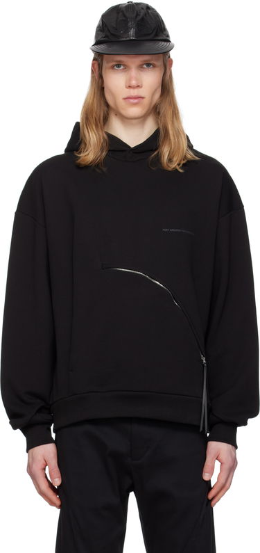 Sweatshirt Post Archive Faction (PAF) 8.0 Center Hoodie Sort | 8.0 THC-B, 0