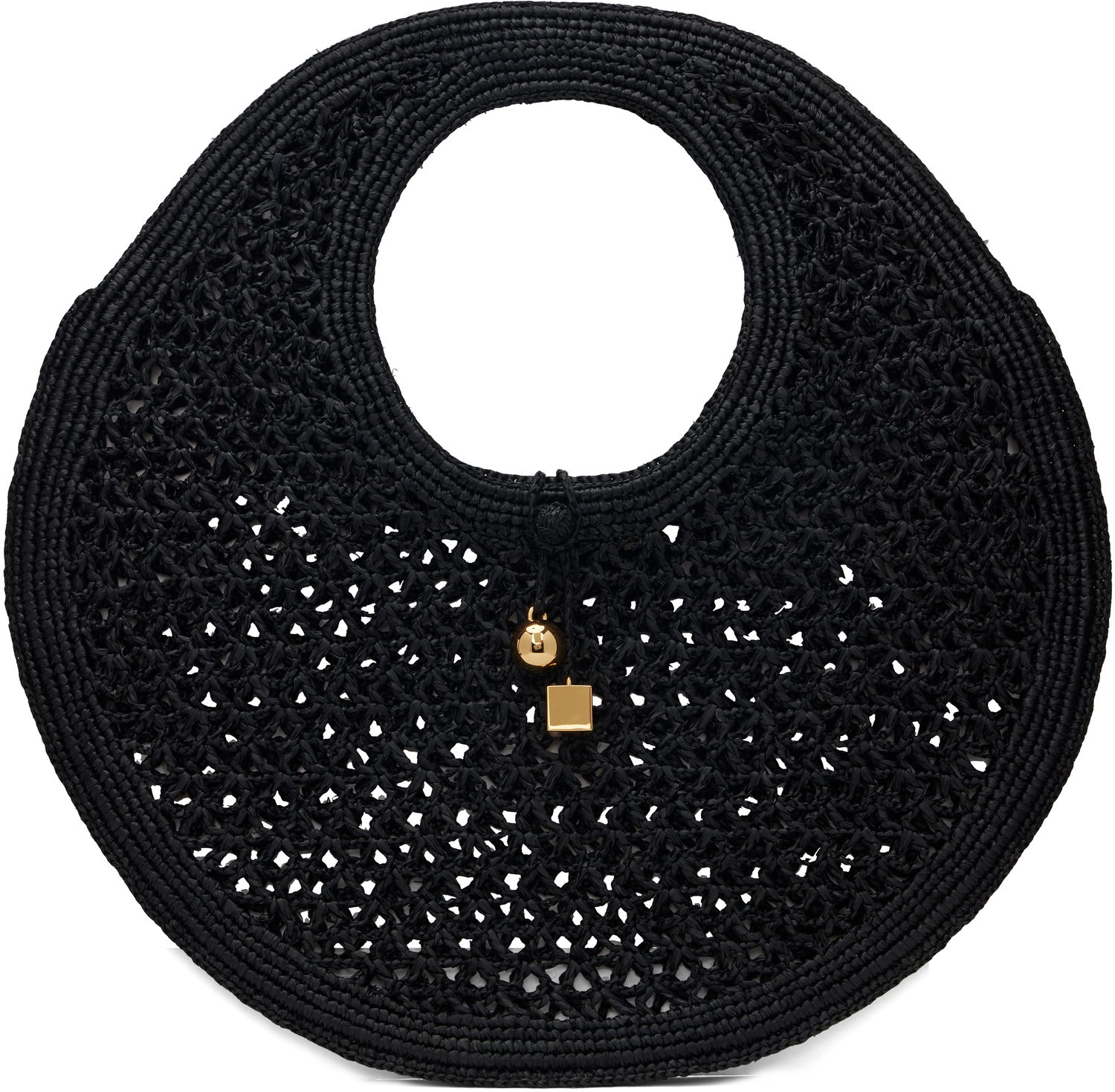 Mulepose Jacquemus Round Tote Sort | 24H243BA387-3219, 0