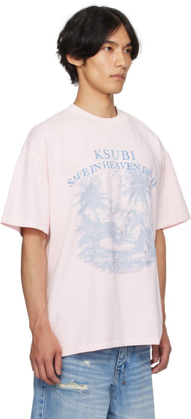 T-shirt Ksubi Paradiso Ekcess Graphic T-Shirt Lyserød | MPF25TE004, 1