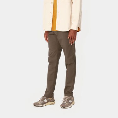 Bukser Carhartt WIP Sid Pant "Barista rinsed" Brun | I003367_1NI_02, 4