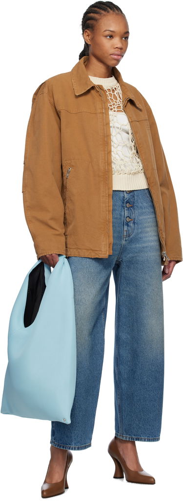 Jakke Maison Margiela MM6 Maison Margiela Canvas Jacket Brun | SH0AM0048 M35249, 3