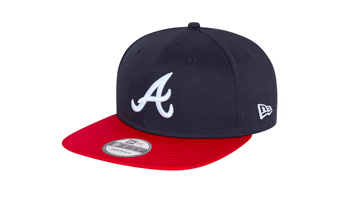 Kasket New Era MLB OTC 9FIFTY Cap Atlanta Braves Mørkeblå | 60245396, 0