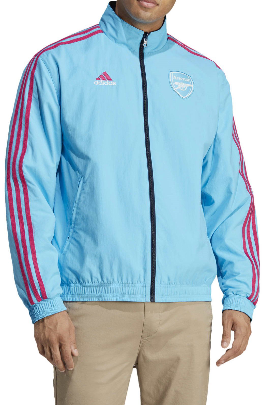 Vindjakke adidas Performance ARSENAL ANTHEM Mørkeblå | ht7155, 1