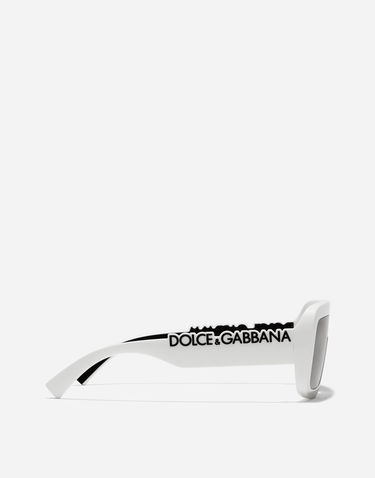 Solbriller Dolce & Gabbana Dg Logo Sunglasses Onesize Hvid | VG601FVN2879V000, 2