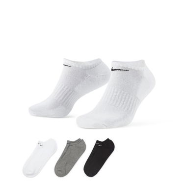 Sokker Nike Everyday Cushioned Training No-Show Socks Grå | SX7673-964, 1