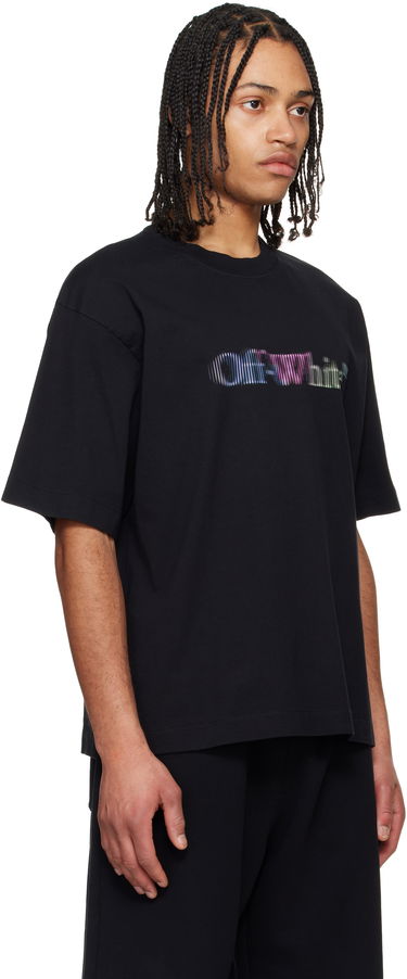 T-shirt Off-White Off-White Skate Short Sleeve T-Shirt Sort | OMAA120S25JER00M1084, 1