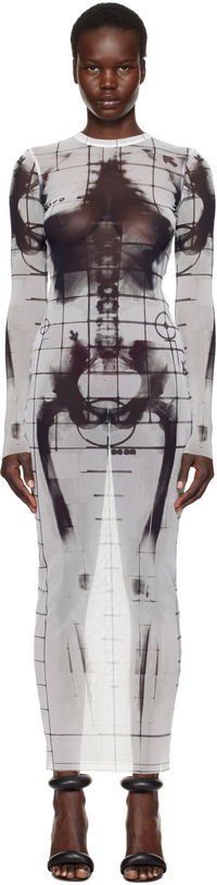 Jean Paul Gaultier 'The Squeletor' Maxi Dress