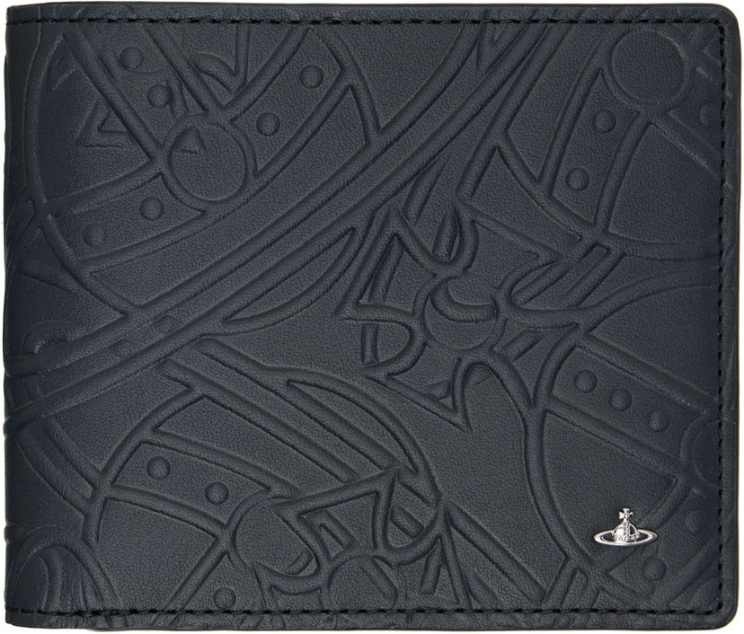 Tegnebog Vivienne Westwood Vivienne Westwood Tangled Orb Bifold Wallet Mørkeblå | 5107004LM-L00AP-