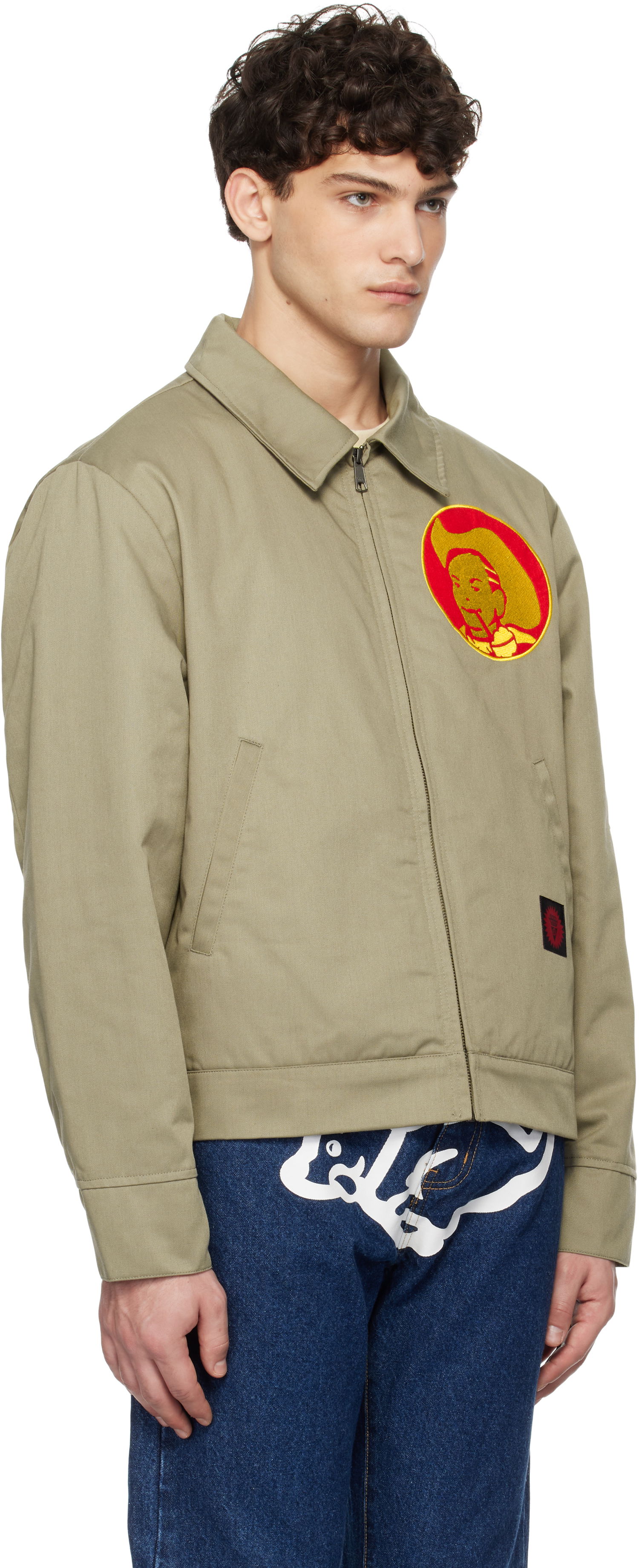 Bomberjakke BBC IceCream ICECREAM Cowboy Work Jacket Grøn | IC24408, 1