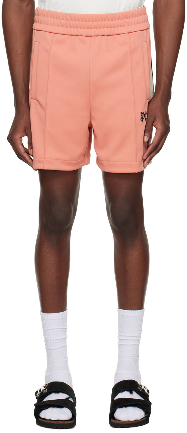 Shorts Palm Angels Monogram Shorts Lyserød | PMCL004R24FAB0013010, 0