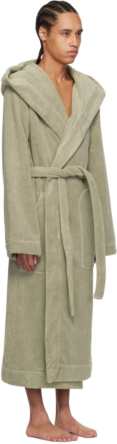 Pyjamas Rick Owens Rick Owens Beach Hooded Bathrobe Sort | RH0000002 SPO1, 4
