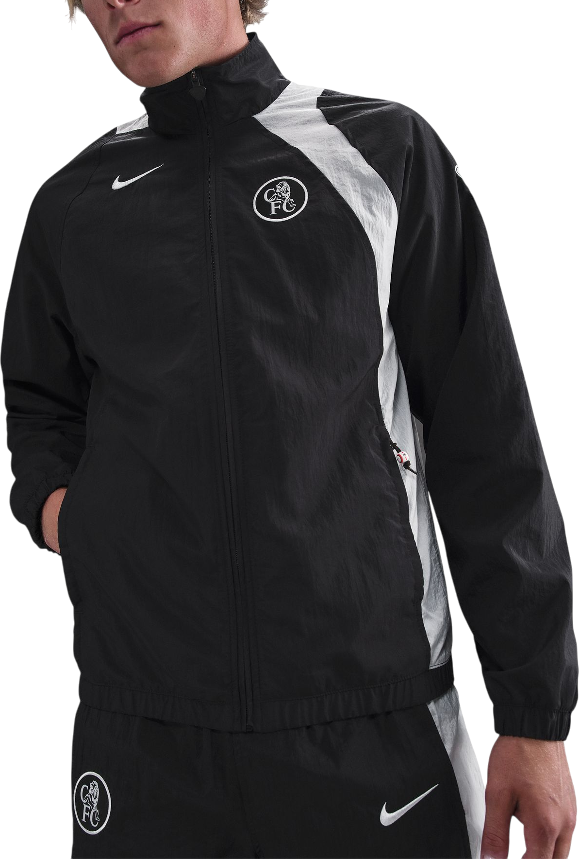 Jakke Nike Chelsea FC Total 90 Track Jacket Sort | hq9733-010, 0
