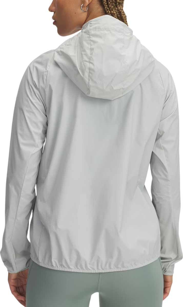Vindjakke Under Armour Under Armour Launch Lightweight Hooded Jacket Grøn | 1381881-377, 1