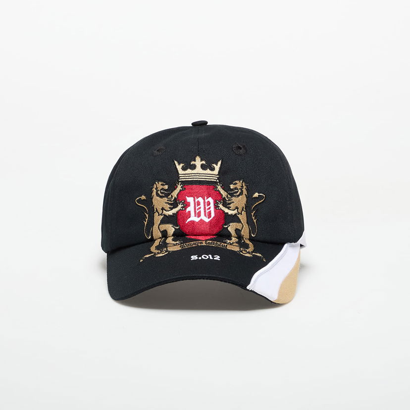 Kasket Wasted Paris Wasted Paris U Crest Baseball Cap Sort | WP_000304