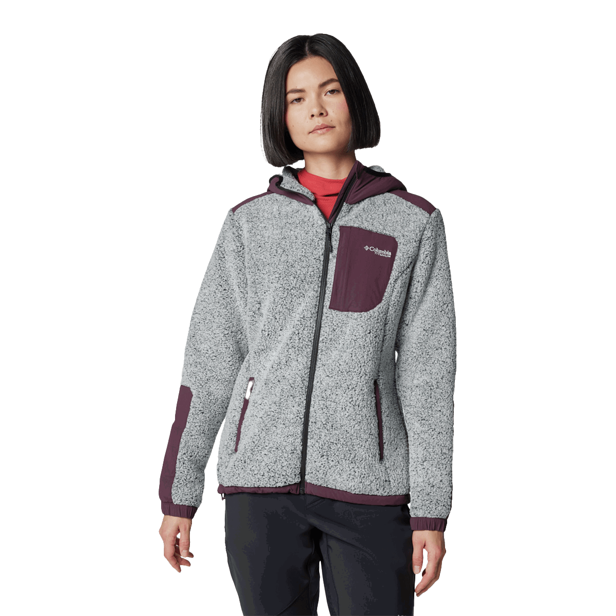 Sweatshirt Columbia Arctic Crest Full-Zip Hooded Fleece Jacket Flerfarvet | 2089034607, 0
