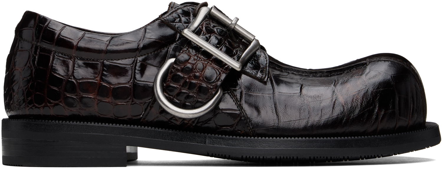 Sneakers og sko Martine Rose Martine Rose Bulb Toe Buckle Loafers Brun | 1054LE01710-28416299, 0