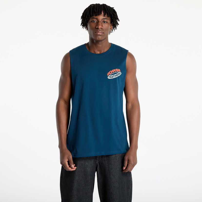 Tanktop Horsefeathers Horsefeathers Orbit Tank Top Blå | SM1378C