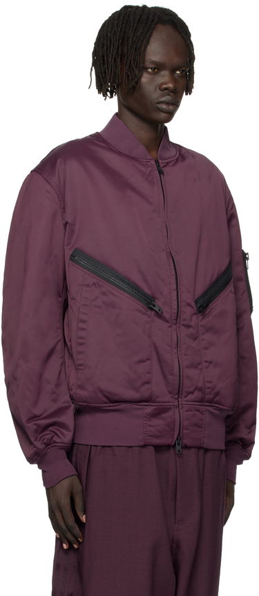 Bomberjakke Y-3 Y-3 Insulated Bomber Jacket Bourgogne | KA2397, 1