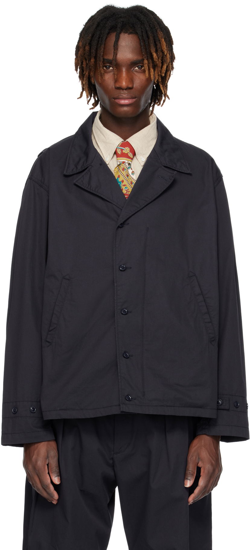 Jakke Engineered Garments Engineered Garments M41 Jacket Mørkeblå | 25S1D080