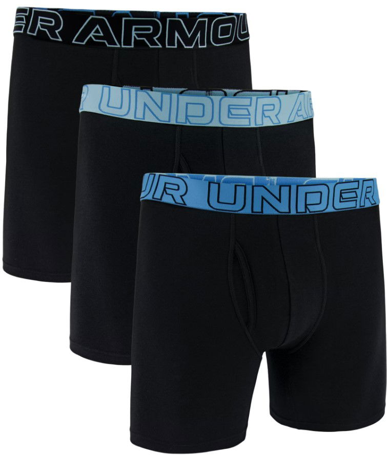 Boksere Under Armour Performance Cotton 6" Boxer Briefs - 3 Pack Sort | 1383889-003