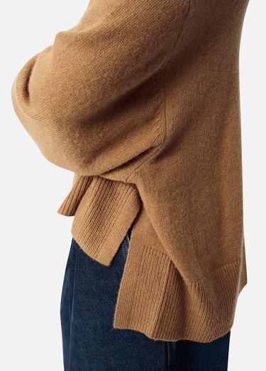 Sweater AXEL ARIGATO Maeve Turtleneck Cropped Sweater Brun | A3324002, 6