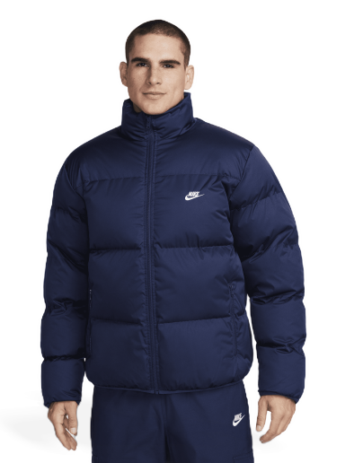 Puffer jakke Nike Sportswear Club Mørkeblå | FB7368-410