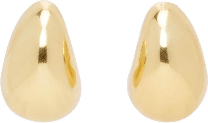 Øreringe Max Mara Max Mara Goldtone Clip-on Lobe Earrings Gul | 2514751062600