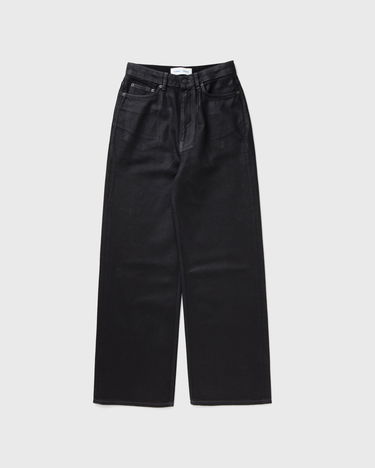 Jeans Samsoe Samsoe Samsøe & Samsøe Sashelly Foil Wide-Leg Jeans Sort | F24400117-BLACK-VOID-FOIL, 0