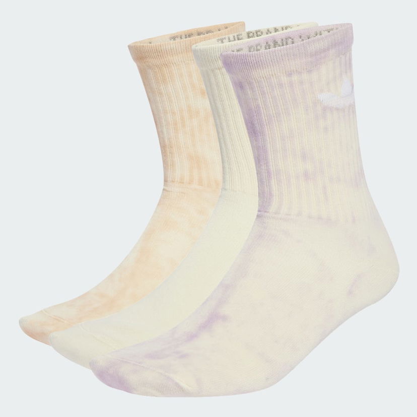 Sokker adidas Performance Tie-Dye Crew Socks 3 Pairs Lilla | JY0238