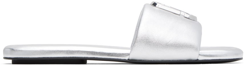 Tilbehør Marc Jacobs Marc Jacobs 'The J Marc' Sandals Metalisk | 2F3FSA118F07, 0