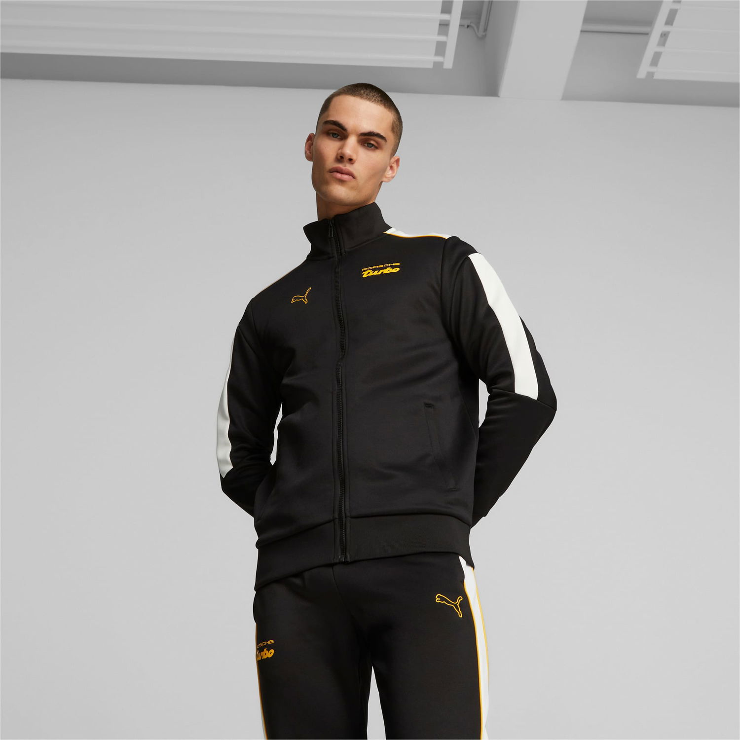 Sweatshirt Puma Porsche Legacy MT7 Sort | 621017_01, 0