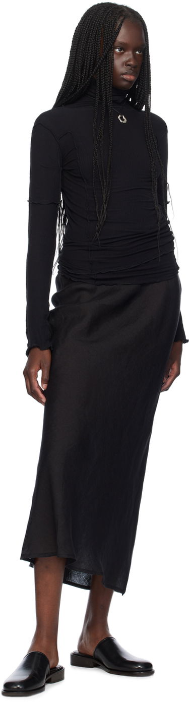 Nederdel Baserange Maxi Skirt Sort | SKDY-SL-000, 3