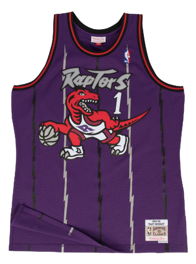 Jersey Mitchell & Ness NBA Swingman Jersey Toronto Raptors Tracy McGrady Lilla | SMJYGS18215-TRAPURP98TMC