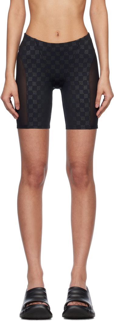 Shorts MISBHV MISBHV Monogram Mesh Panel Bike Shorts Sort | 250W355, 0