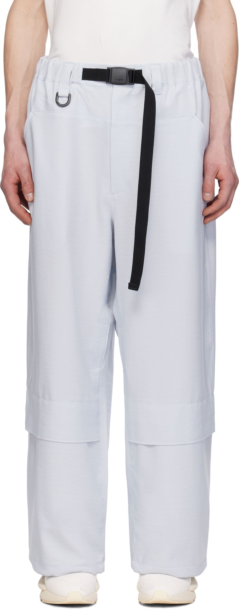 Cargo bukser Y-3 Y-3 Sport Uniform Trousers Blå | JM7799