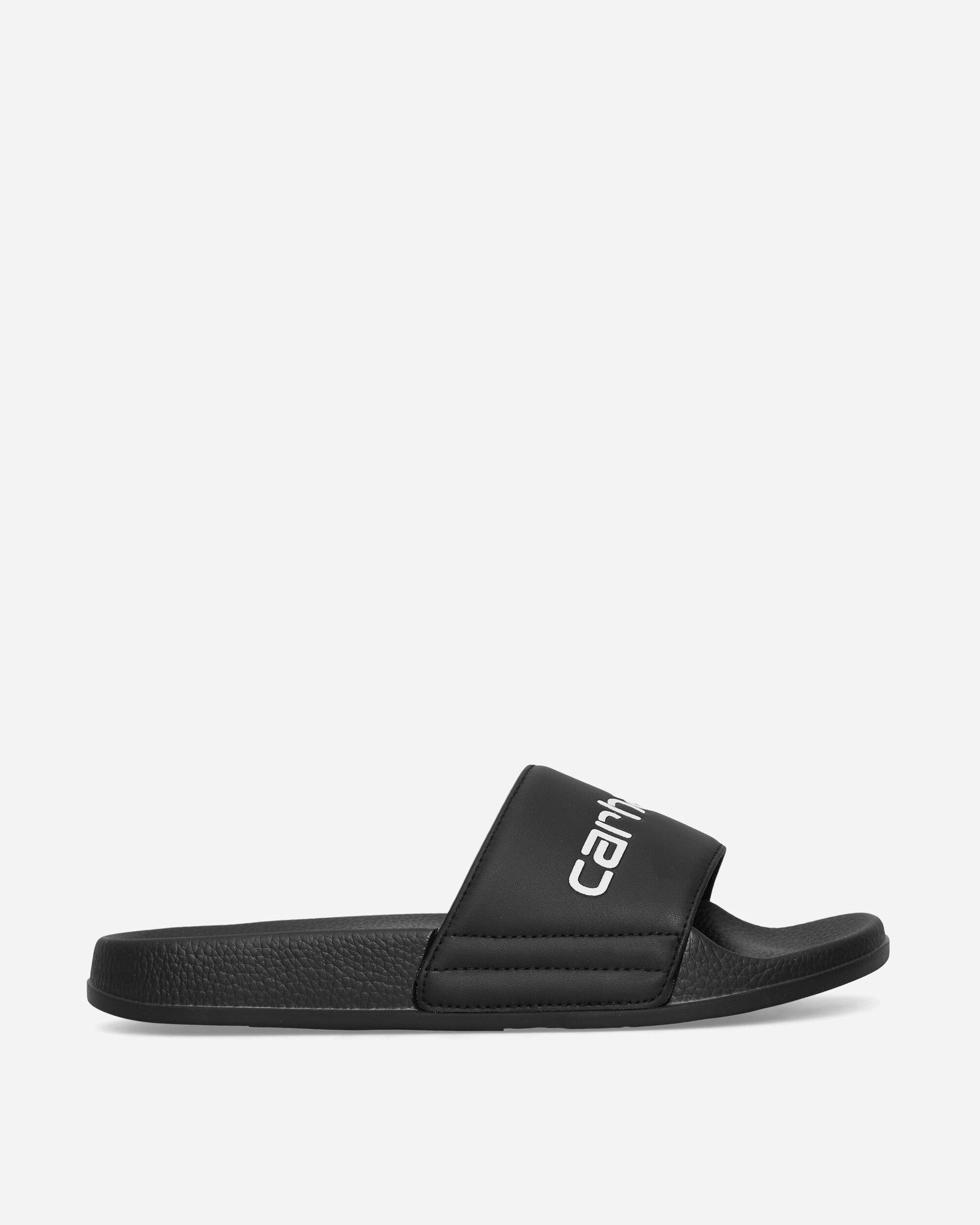 Tilbehør Carhartt WIP Logo Slides Sort | I034615 0D2XX, 1