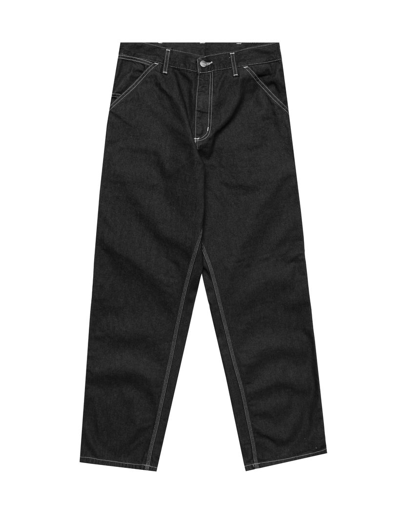 Jeans Carhartt WIP Carhartt WIP Single Knee Pants Sort | I034864-8902