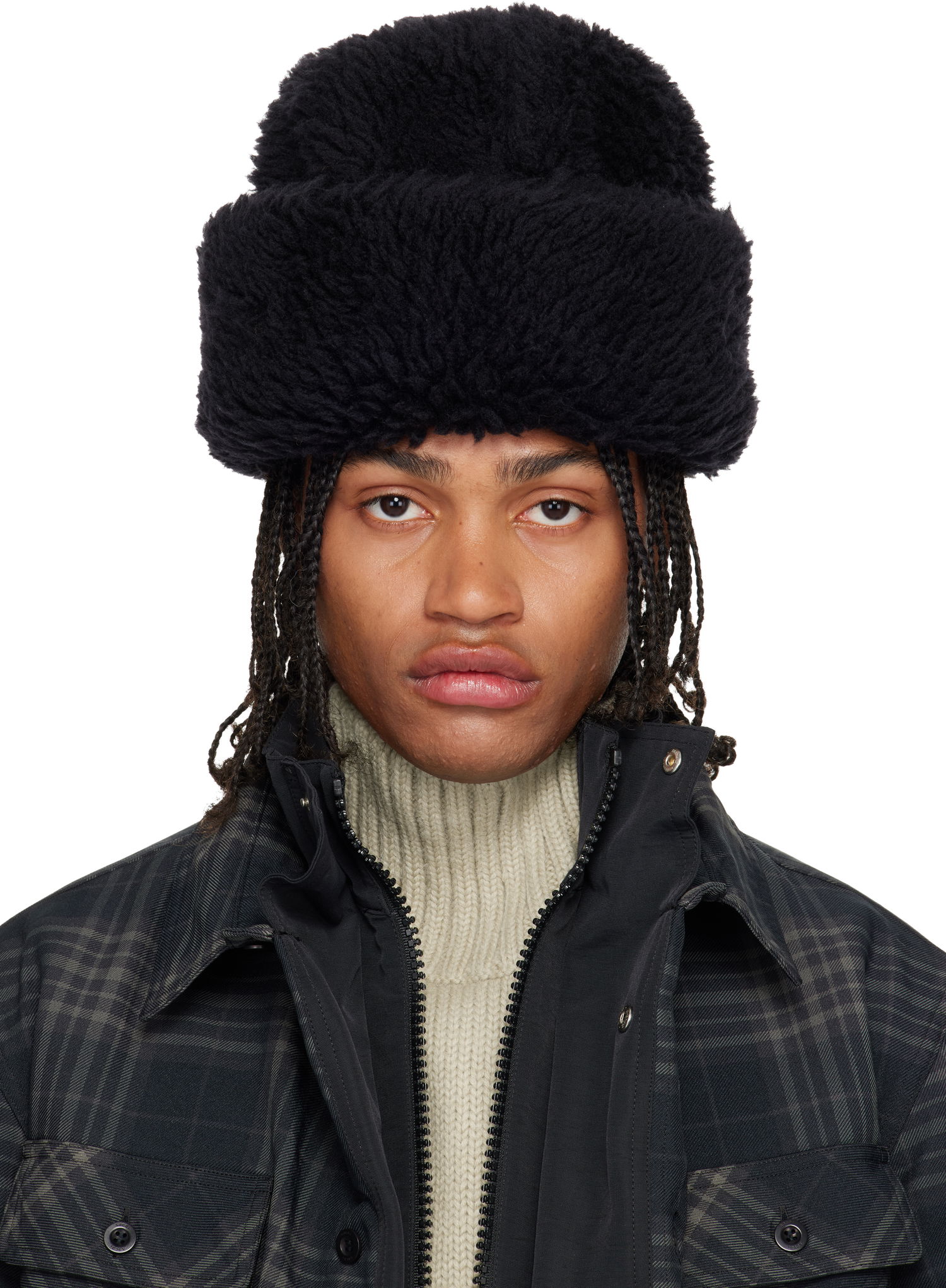 Beanie sacai Puffy Beanie Hat Sort | 25-01043S, 0