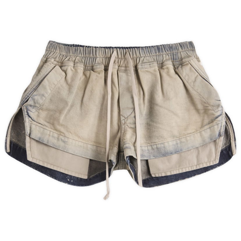 Shorts Rick Owens Rick Owens DRKSHDW Boxer Shorts, Size X-Small Beige | DS02E7319-DMP-38