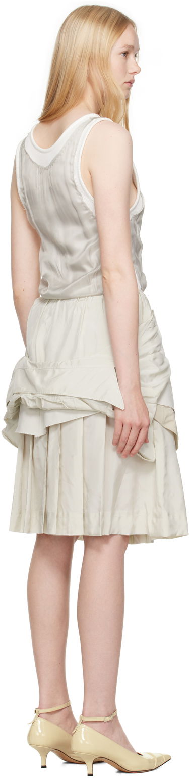 Nederdel Maison Margiela Maison Margiela Midi Dress Beige | S51DD0029 MTN060, 2