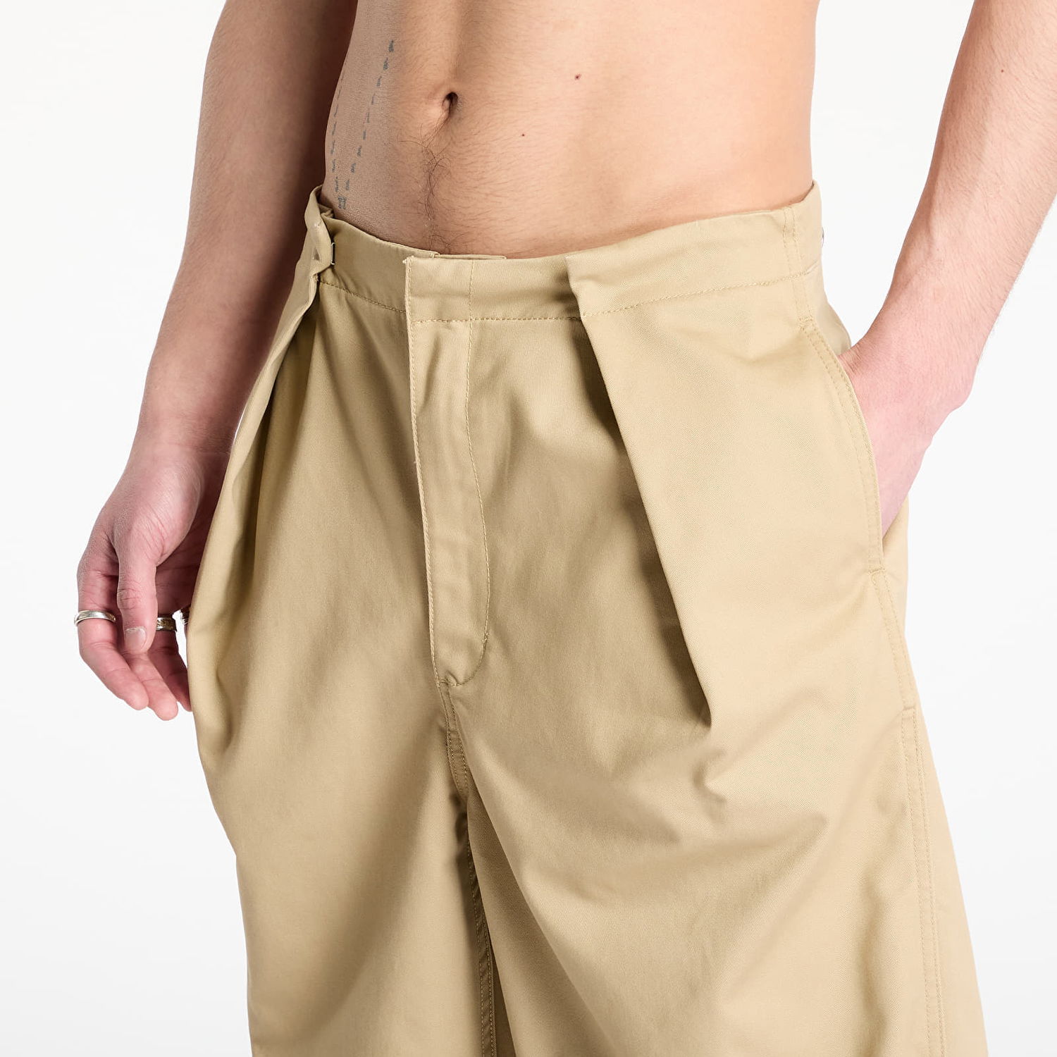 Bukser Vans Premium Badlands Chino Trousers, Size 28 Beige | VN000MDQSQ7, 1