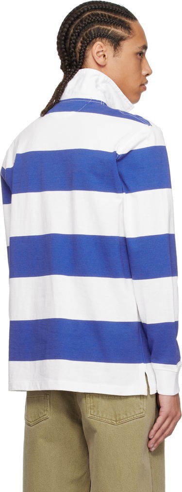 Polo skjorte Polo by Ralph Lauren Ralph Lauren 'The Iconic Rugby' Shirt Blå | 710900566019, 2