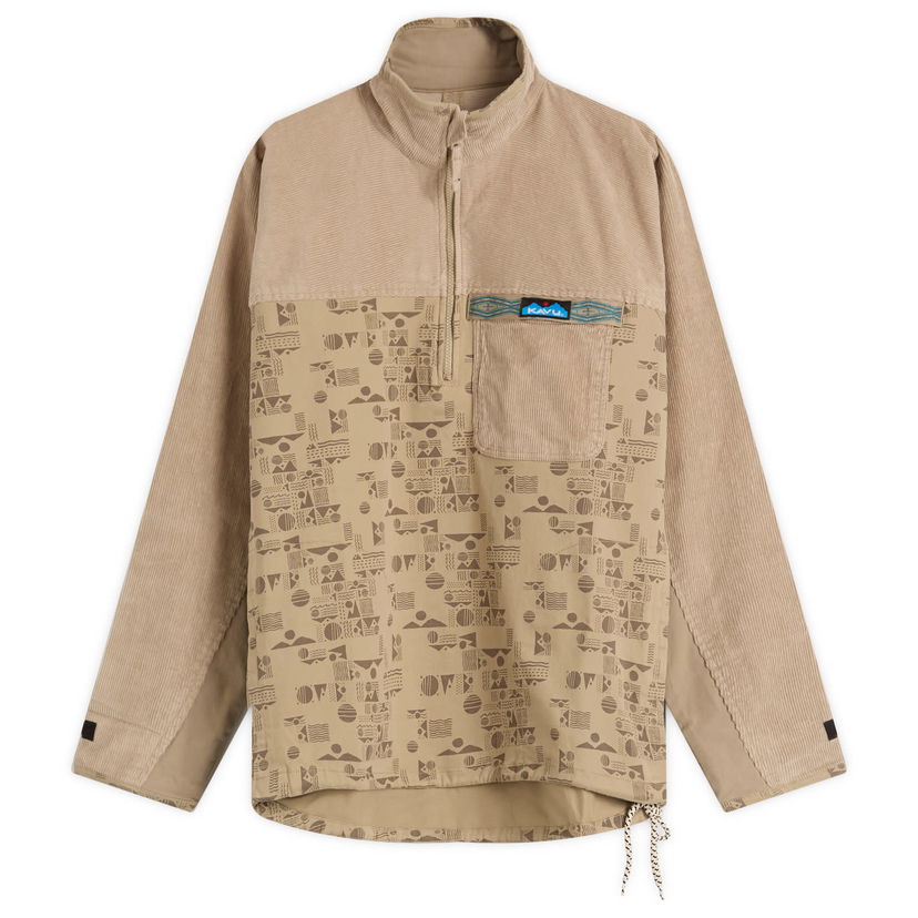 Sweatshirt KAVU Throwshirt Flex Pullover Summit, Large Beige | 5248-2572