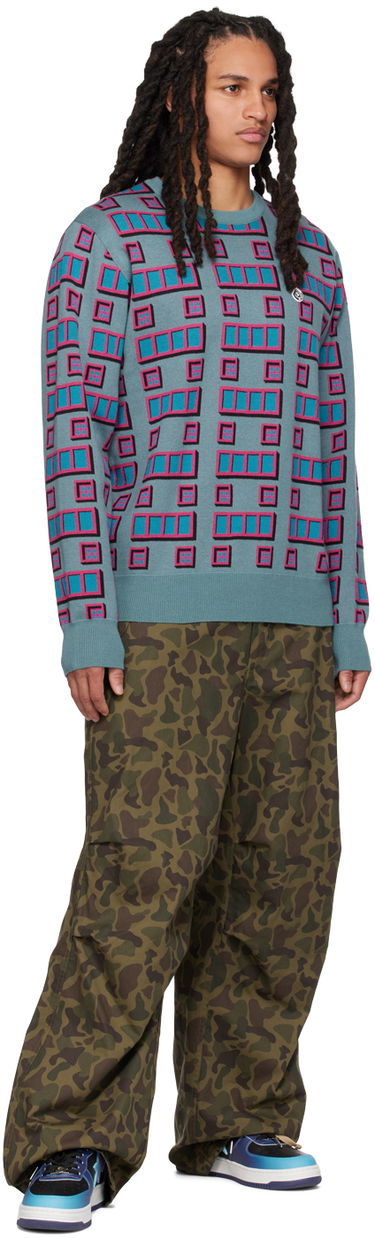Sweater BILLIONAIRE BOYS CLUB Billionaire Boys Club Crewneck Sweater Blå | B23143, 3