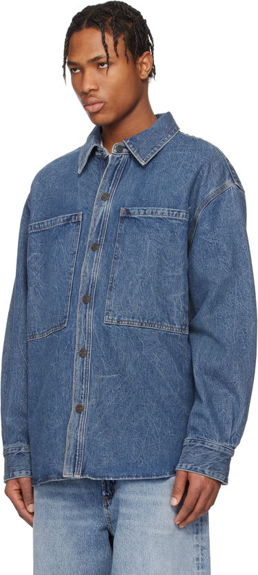 Skjorte AGOLDE AGOLDE Atticus Denim Jacket Blå | A4031-1206, 3