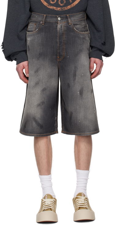 Shorts Acne Studios Acne Studios Loose Fit Denim Shorts Grå | BE0173-, 0