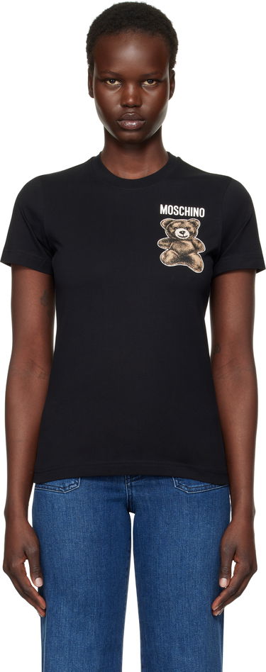T-shirt Moschino Teddy Bear Graphic T-Shirt Sort | V070805411555, 0