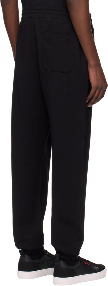 Joggingbukser BOSS HUGO Cotton-Terry Tracksuit Bottoms with Split Logo Blå | 50542866, 3